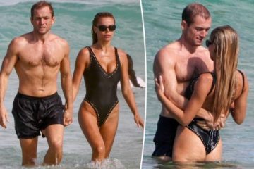 Brooks Nader Taron Egerton Australia Beach Date