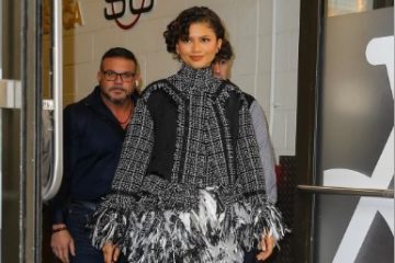 Zendaya Spotted in NYC for Good Morning America Appearance