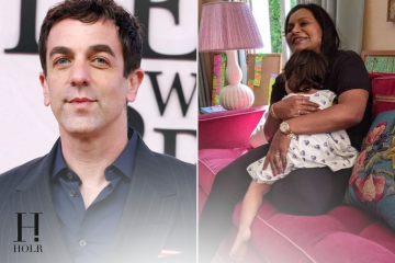 BJ Novak Mindy Kaling Kids Godfather Story