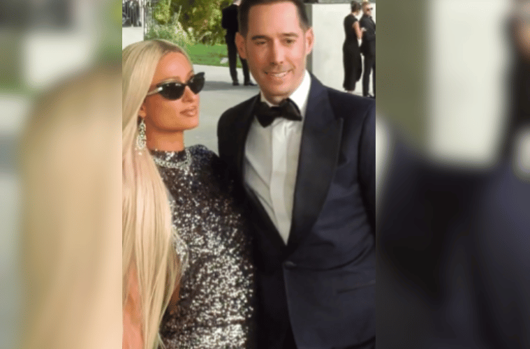 Paris Hilton and Carter Reum Charm at LACMA Gala