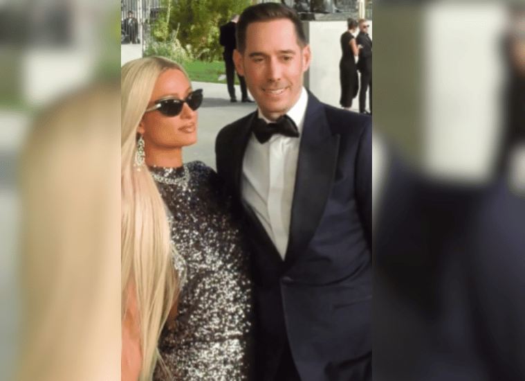 Paris Hilton and Carter Reum Charm at LACMA Gala