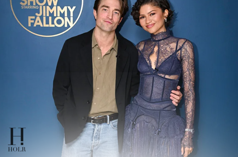 Zendaya Blue Lace Zimmermann Tonight Show Look