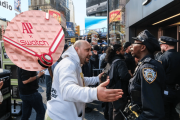 Swatch’s AP Royal Pop Launch Turns Chaotic Worldwide