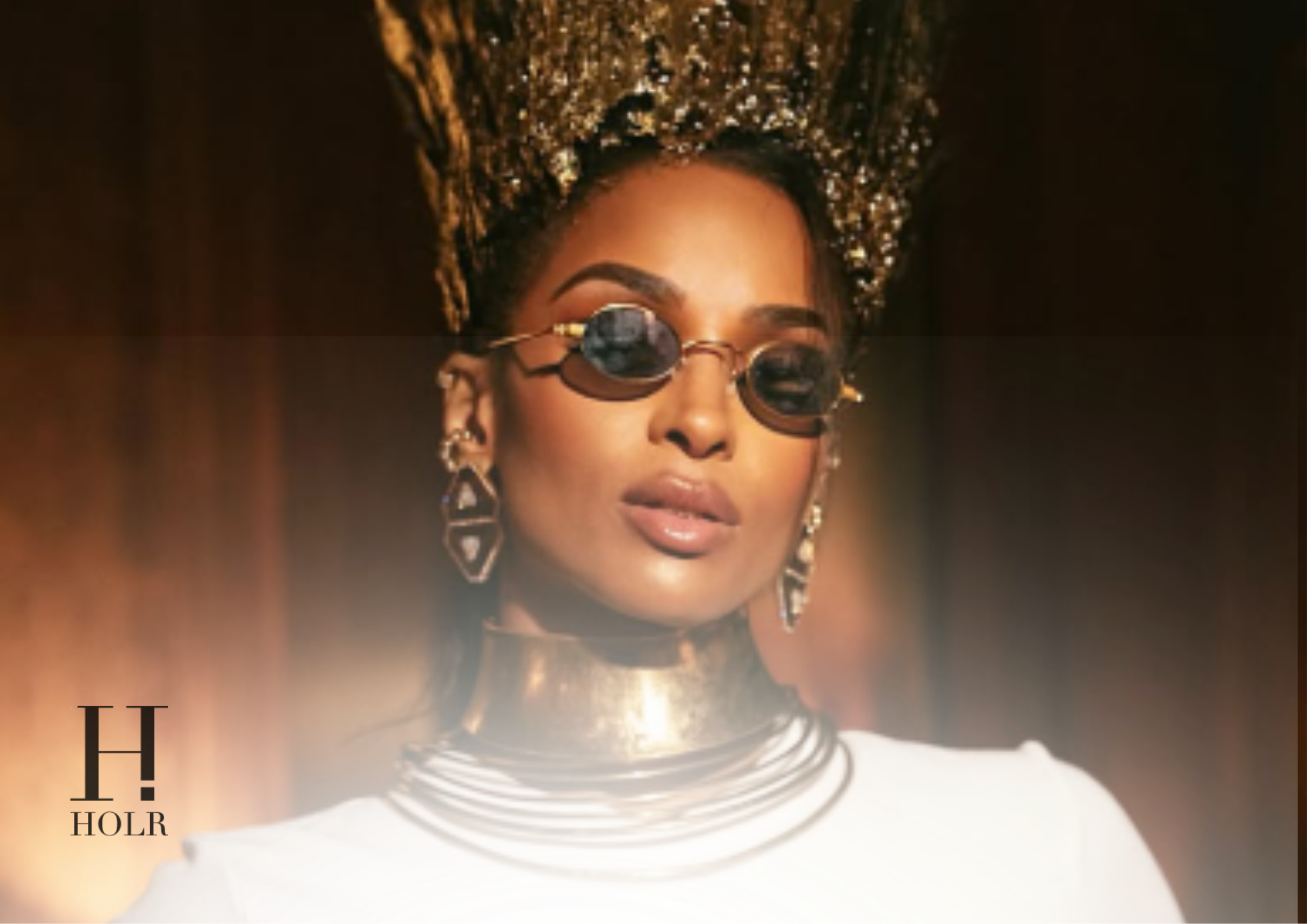 Ciara Channels “Nefertiti Meets Mona Lisa” Energy