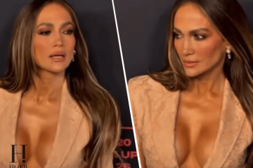 Jennifer Lopez Turns Heads Topless Under a Blazer