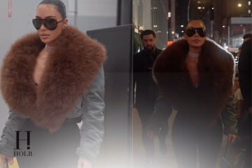 Kim Kardashian Serves Dark Glamour in Gucci Look