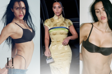 Kim Kardashian And Amelia Gray Launch New SKIMS T-Shirt Bra