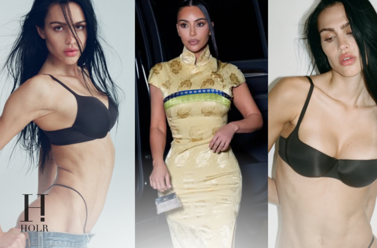 Kim Kardashian And Amelia Gray Launch New SKIMS T-Shirt Bra