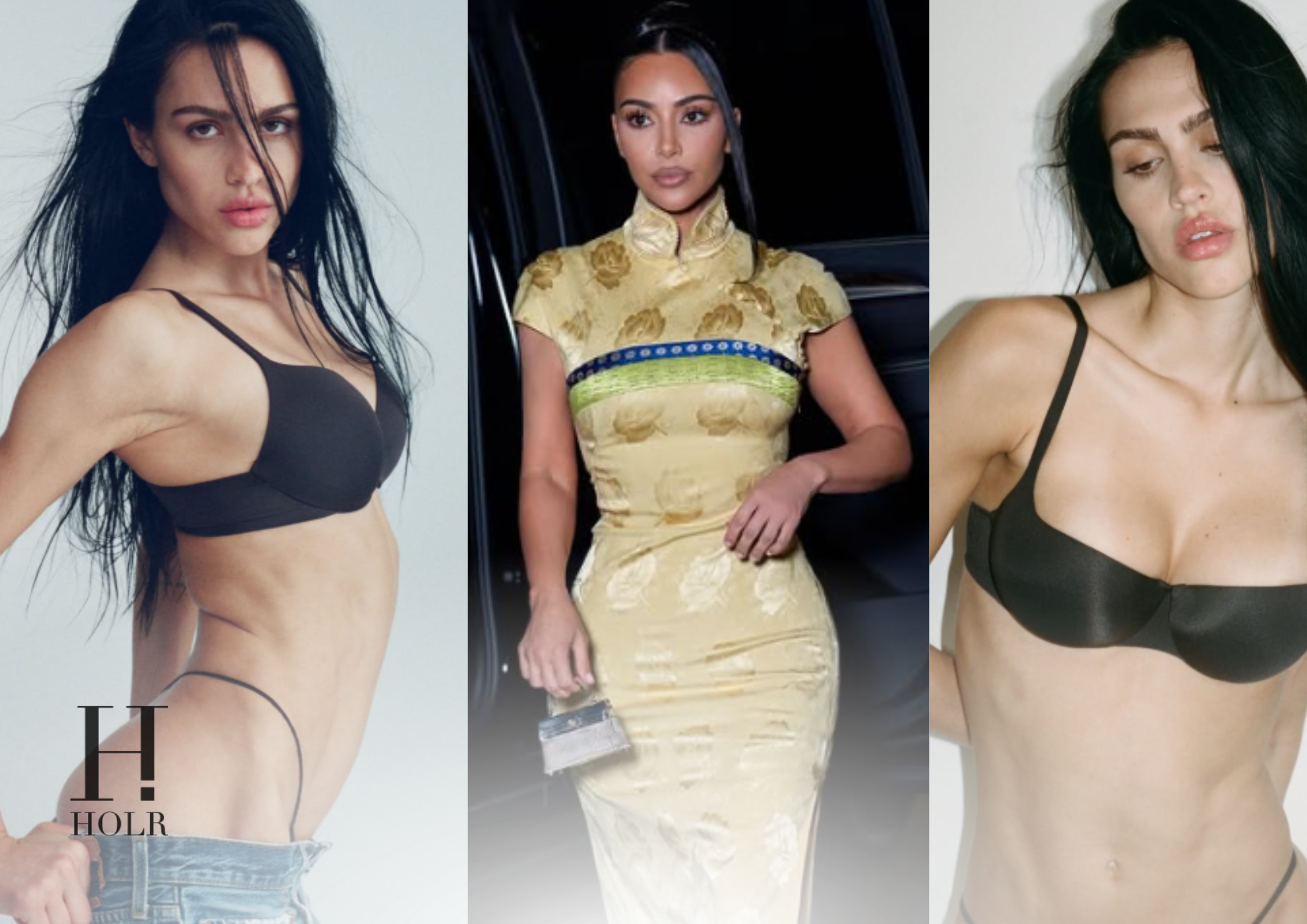 Kim Kardashian And Amelia Gray Launch New SKIMS T-Shirt Bra
