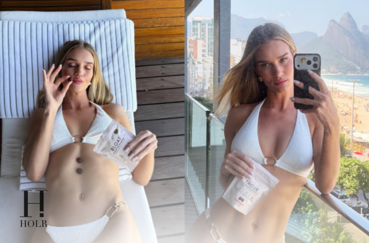 Rosie Huntington-Whiteley Glows in Chic Wellness Post