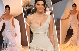 Kendall Jenner Stuns in Gap by Zac Posen at The Met Gala