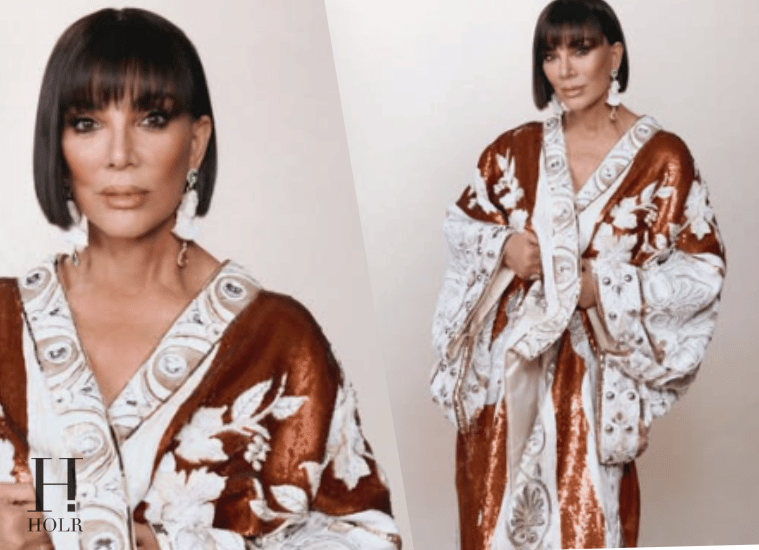 Kris Jenner Stuns in Dolce & Gabbana Alta Moda at Met Gala