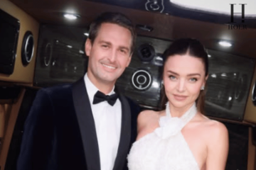 Miranda Kerr & Evan Spiegel Share Elegant Date Night Moment