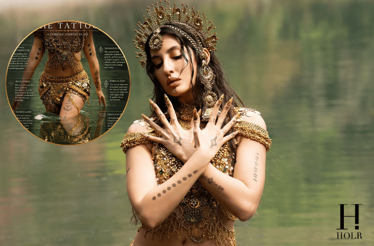 Nora Fatehi’s Goddess Tattoo Look Leaves Fans Speechless