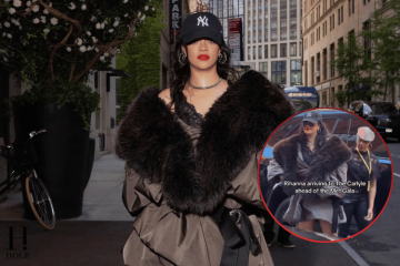 Rihanna Spotted at Carlyle Hotel Ahead of Met Gala 2026