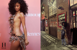 Tyla Feather Dress Billboard Women in Music