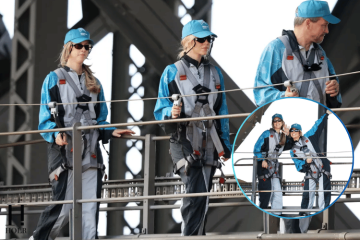 Sydney Sweeney Climbs Sydney Harbour Bridge After Going Public