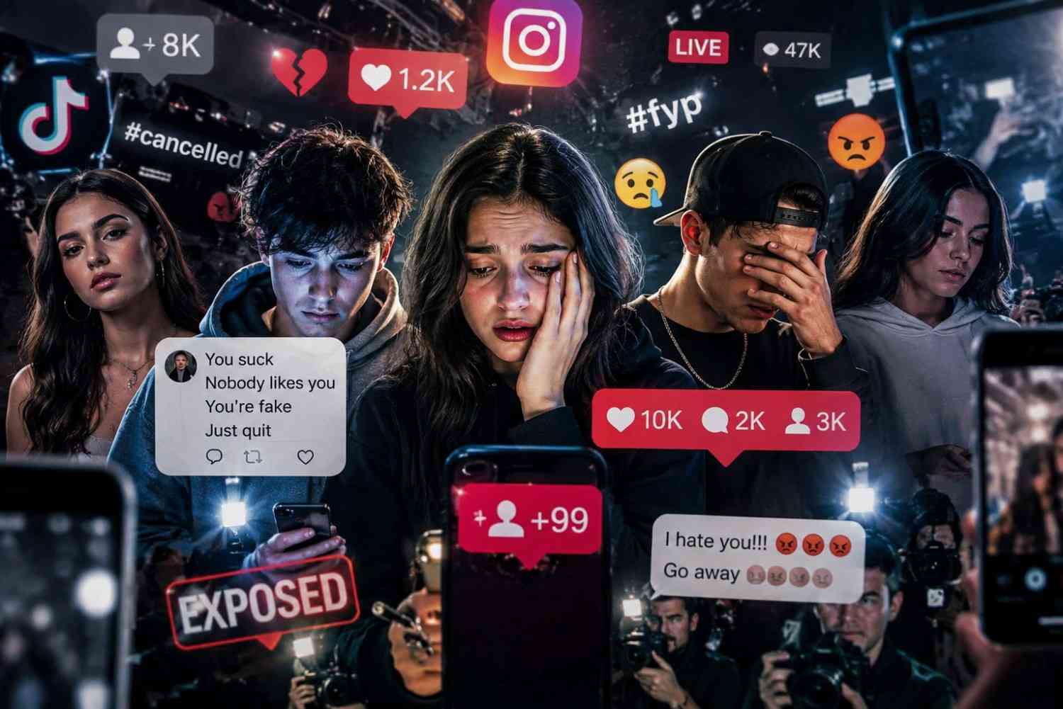 Inside Viral Creators: Internet Fame Pressure