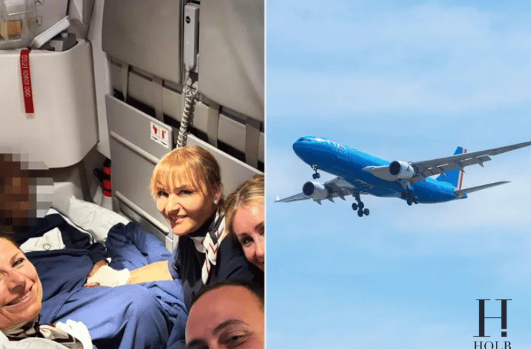 Woman Gives Birth Mid-Flight Two Months Early