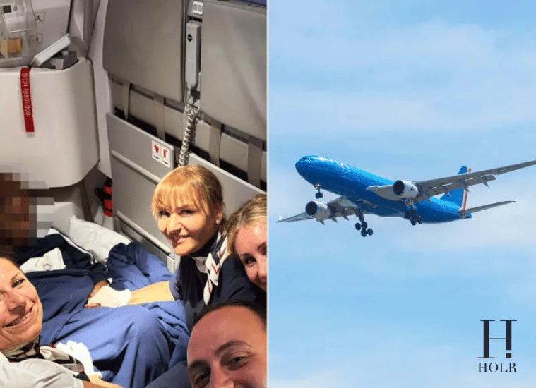 Woman Gives Birth Mid-Flight Two Months Early