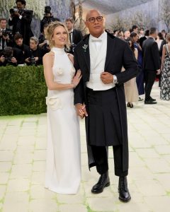 Dwayne Johnson and Lauren Hashian Met Gala Thom Browne 2026