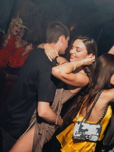 Miranda Kerr & Evan Spiegel Share Elegant Date Night Moment