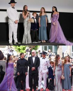 Demi Moore Stuns in Lavender Look at Cannes Groundswell Premiere