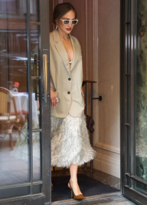 Jennifer Lopez Teases ‘Office Romance’ NYC Premiere