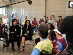 Kim Kardashian Visits Women’s Prison Hospice Yard