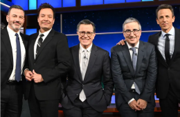 Stephen Colbert Reunites Late-Night Hosts Before Finale