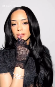 Kristy Sarah Keeps It Glam With YSL Beauty Reel