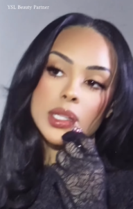 Kristy Sarah Keeps It Glam With YSL Beauty Reel