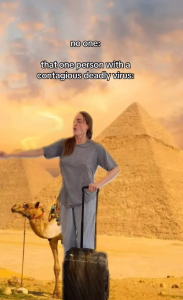 Haleyybaylee’s “Bro Just Be Traveling” Reel Is Peak Internet Humor