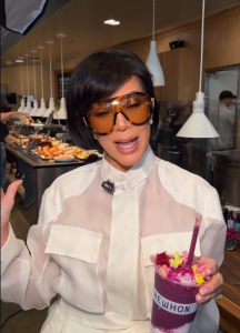 Kris Jenner Launches Mother’s Day Erewhon Smoothie