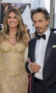 Heidi Klum Glows in Golden Cannes Night Look