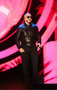Pitbull and JLo Celebrate Another Billion Streams