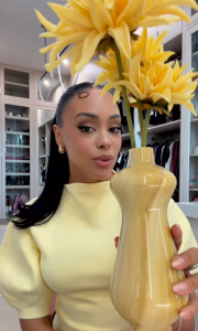 Kristy Sarah Says “Flowers or Purses?” and Fans Want Both