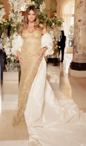 Heidi Klum Glows in Golden Cannes Night Look