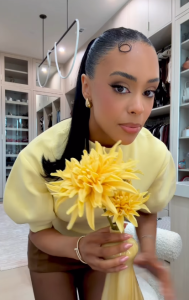 Kristy Sarah Says “Flowers or Purses?” and Fans Want Both