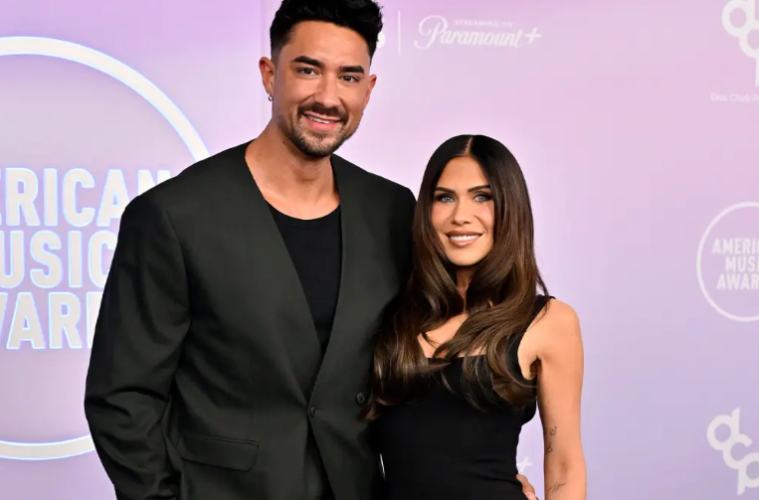 Jessi Draper and Marciano Brunette Debut Romance at AMAs
