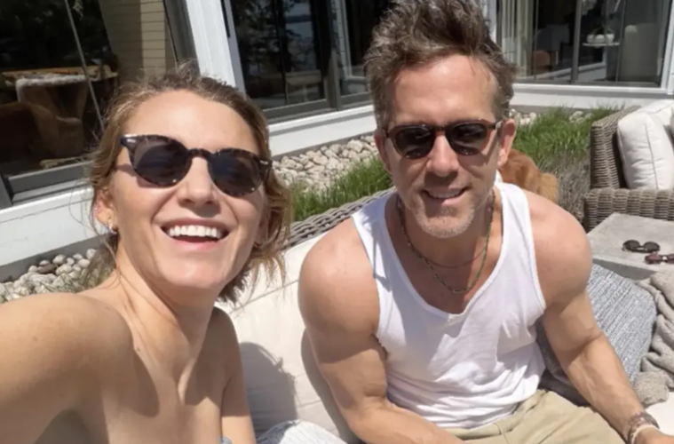 Blake Lively Gushes Over Ryan Reynolds in Flirty Gym Photo