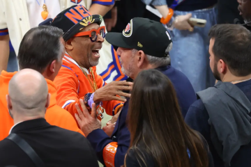 James Dolan and Spike Lee End Knicks Feud During Game 4