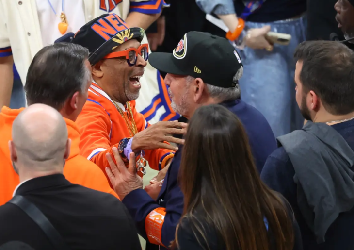 James Dolan and Spike Lee End Knicks Feud During Game 4