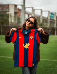 Olivia Rodrigo Visits FC Barcelona Women’s Team