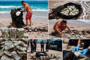 Florida Man Finds Mystery Cash On Beach