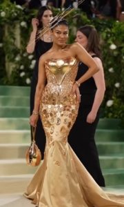 Sabrina Harrison’s Met Gala Look Celebrates Fashion as Art