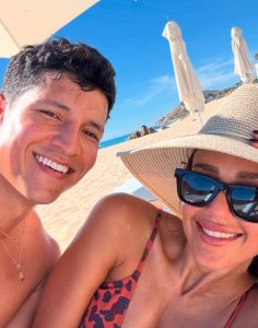 Danny Ramirez and Jessica Alba Enjoy Relaxing Beach Day Together in Miami