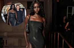 Anok Yai Turns Heads at Gucci Mansion Event