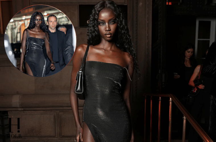 Anok Yai Turns Heads at Gucci Mansion Event