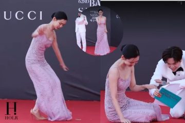 Shin Hyun-Bin’s Graceful Red Carpet Slip Goes Viral